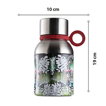 Bugatti Paslanmaz Çelik La Vılle Desenli Yemek Termosu 500Ml