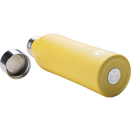 Bugatti Twin Paslanmaz Çelik Kadife Sarısı Termos 500Ml