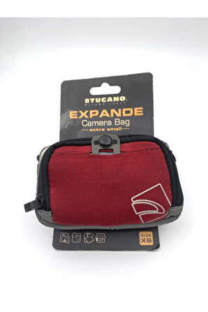 Expande XS Kompakt Kamera Çantası Vlog Kamera Uygun 12 x 8 x 4 cm Bordo