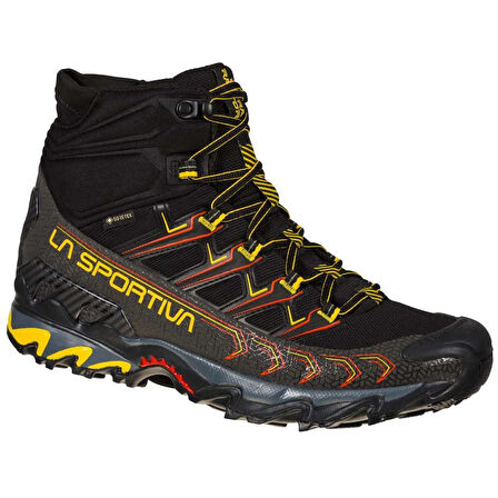 La Sportiva #34B999100 Ultra Raptor II Mid GTX Black/Yellow Erkek Outdoor Bot