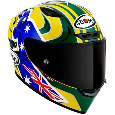 Suomy Track-1 Troy Baylıss Replıca 2005 Kapalı Kask