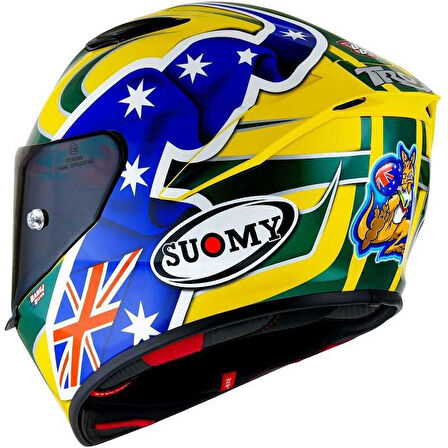 Suomy Track-1 Troy Baylıss Replıca 2005 Kapalı Kask
