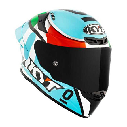 KYT TT-REVO KASK LEOPARD EDITION TRICOLORE