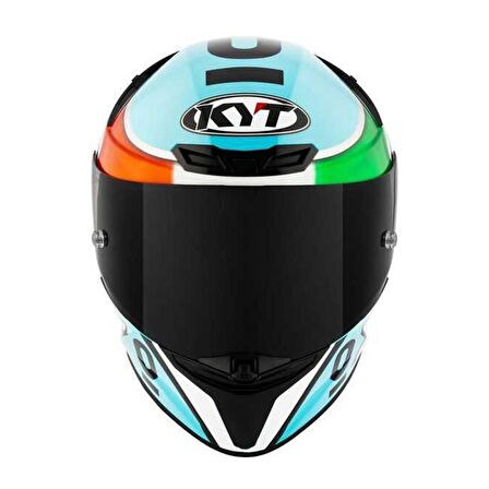 KYT TT-REVO KASK LEOPARD EDITION TRICOLORE