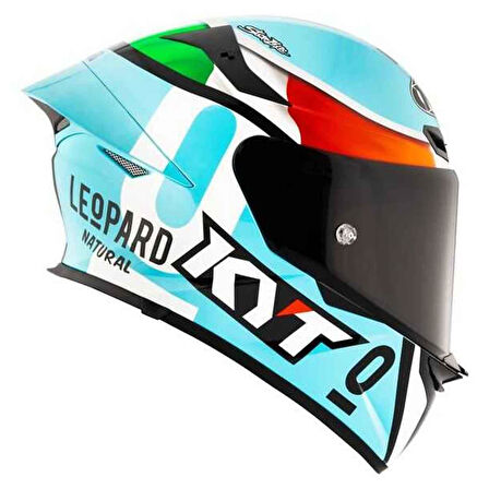 Kyt TT-REvo Leopard Edition Tricolore Kapalı Kask
