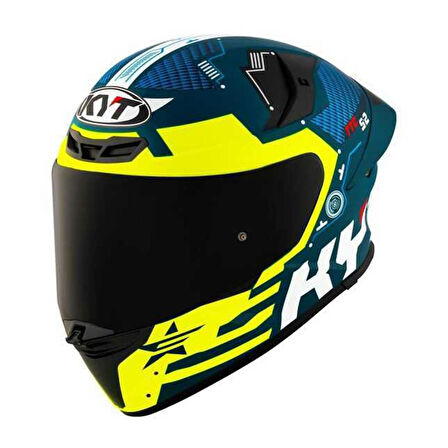 KYT TT-REVO KASK FUSELAGE MATT YELLOW