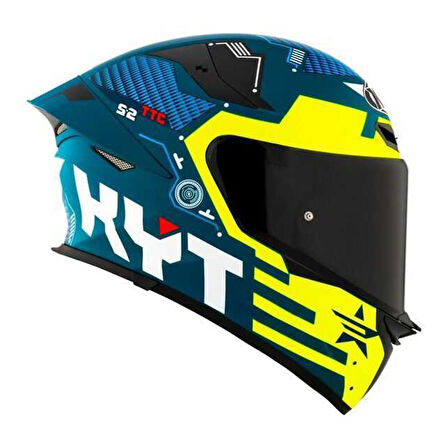KYT TT-REVO KASK FUSELAGE MATT YELLOW
