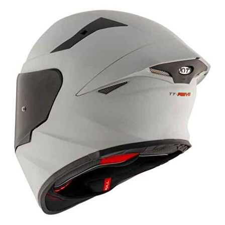 Kyt TT-Revo Plain Matt Grey Kapalı Kask