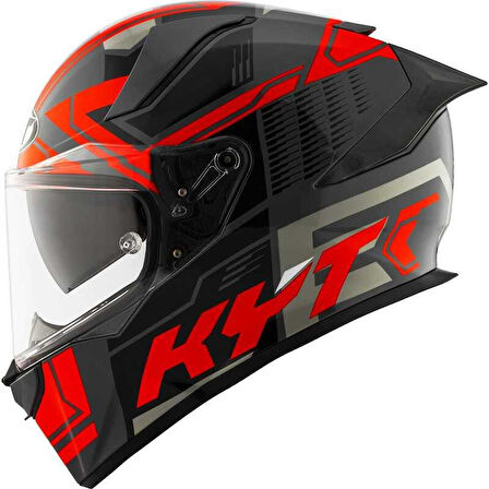 KYT R2R KASK OCTANE RED