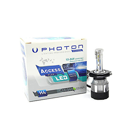 Photon Far Ampulü Led H4 Access Ktm 200 Duke Spacy Tvs Apache Bajaj Pulsar Yamaha Ybr125 K Esd