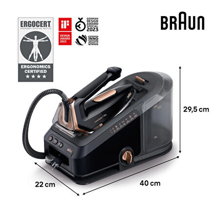 Braun CareStyle 7 Pro IS7286BK Buhar Jeneratörlü Ütü