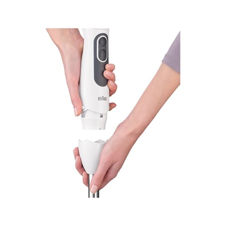 Braun Multiquick 3 MQ3125B El Blender Seti 750W Beyaz Paslanmaz Çelik Blender Doğrayıcı Çırpıcı Ölçü Kabı
