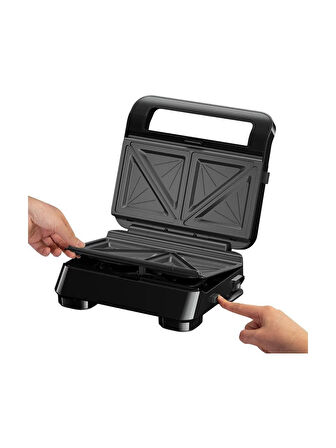 Braun Snack Maker 5 SM5005 Sandviç, Waffle ve Tost Makinesi Silver