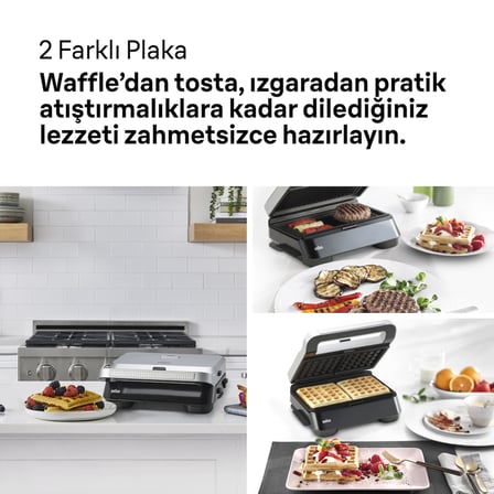 SNACKMAKER 5 SM5006 SILVER TOST M.