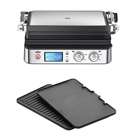 Braun MultiGrill 9 Contact grill CG 9040 Siyah / Paslanmaz Çelik
