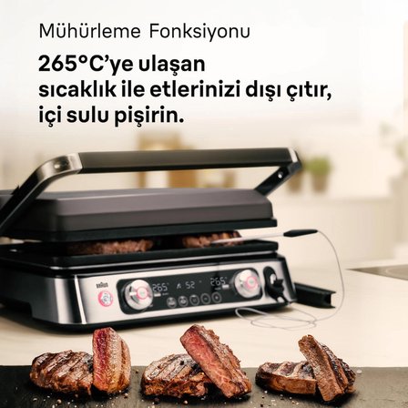 Braun Multigrill 9 Pro Cg9167 Siyah / Paslanmaz Çelik