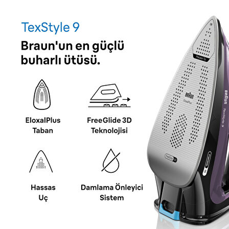 BRAUN TEXSTYLE 9 SI9661VI BUHARLI UTU