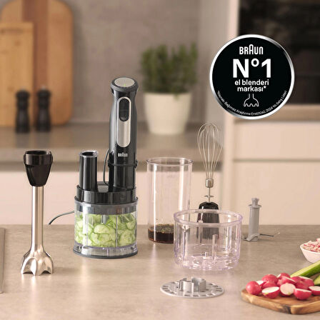 Braun MultiQuick Pro 5 El Blenderi MQ55755MBK