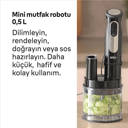 Braun MultiQuick Pro 5 El Blenderi MQ55755MBK