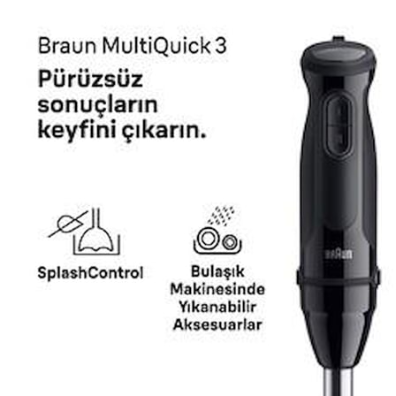 BRAUN MULTIQUICK 3 EL BLENDER MQ30201