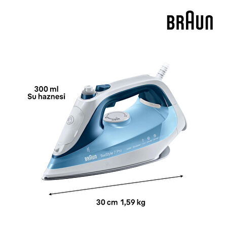 Braun SI 7062BL 2600 W Buharlı Ütü