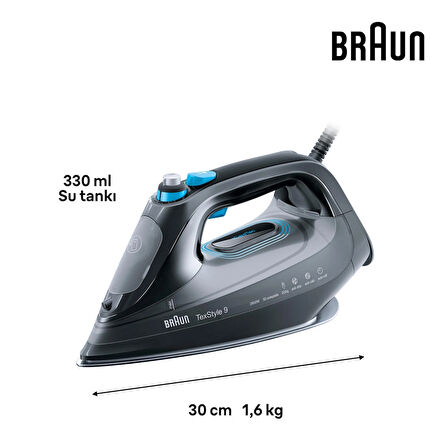 Braun SI9188EBK 2800 W Buharlı Ütü