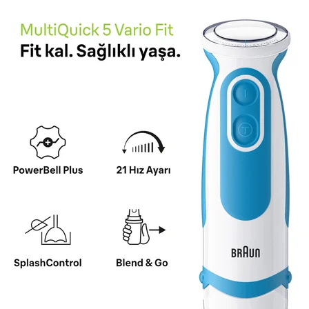 Braun Multiquick5 Vario El Blenderi Mq5251whbl