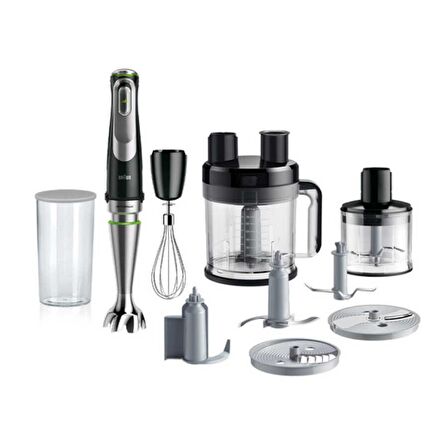 Braun MultiQuick 9 MQ9195XLI 1200 W Blender Seti