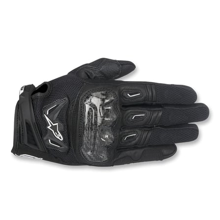 Alpinestars SMX-2 Air Carbon Yazlık Korumalı Motosiklet Eldiveni Siyah