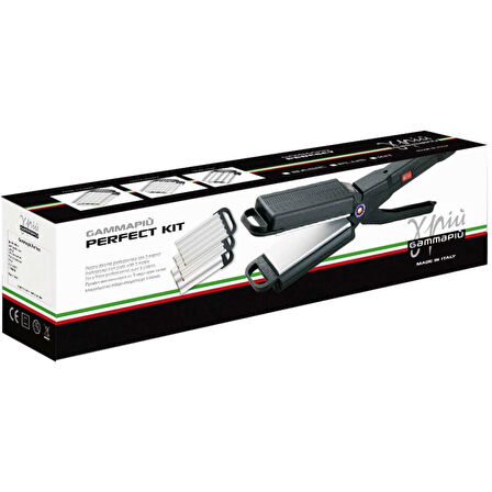 Gamma Piu Perfect Kit Pürüzsüzleştirici Saç Maşası