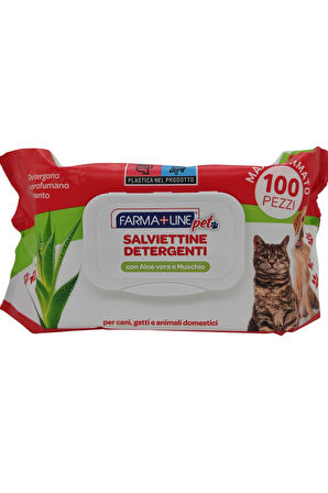 Evcil Hayvanlar için Çok Amaçlı Temizleme Havlusu 100'li