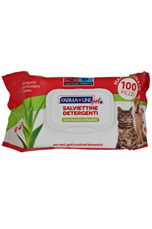 Evcil Hayvanlar için Çok Amaçlı Temizleme Havlusu 100'li