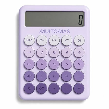 MUITOMAS HESAP MAKİNESİ LİLA