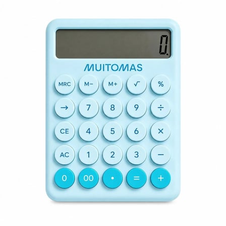 MUITOMAS HESAP MAKİNESİ MAVİ