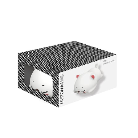 MUITOMAS KEDİ FİGÜRÜ SLİKON  GECE LAMBASI USB-C