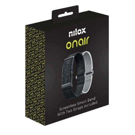 ONAİR SPOR VE AKTİVİTE TAKİBİ AKILLI BİLEKLİK (Siyah-Gri)