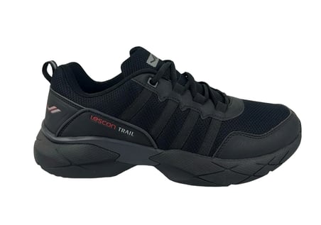 LESCON EASYSTEP ASTRA-2 SİYAH ERKEK GÜNLÜK KOŞU YÜRÜYÜŞ SPOR AYAKKABISI