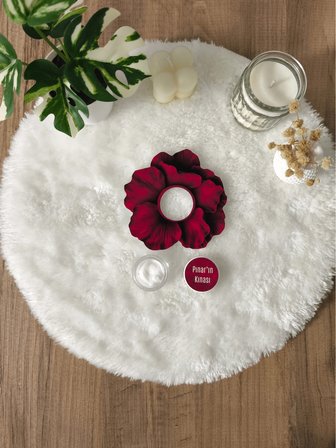 Pamuğum Atelier Kırmızı Gül Tasarım Kartlı 5 ml Krem Dolgulu Kına Hediyelik (15 Adet)