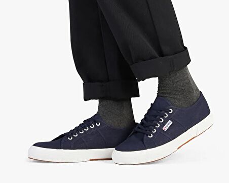 Superga 2750 Cotu Classıc Navy Erkek Günlük Ayakkabı 2750-COTU-CLASSIC-NAVY Lacivert