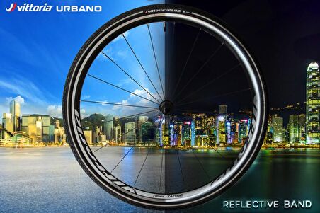 VITTORIA URBANO 700x35C TELLİ REFLEKTÖRLÜ DIŞ LASTİK