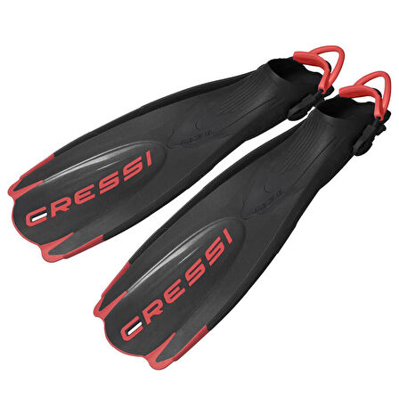 Cressi Maui Dalış Paleti BLACK - RED S-M