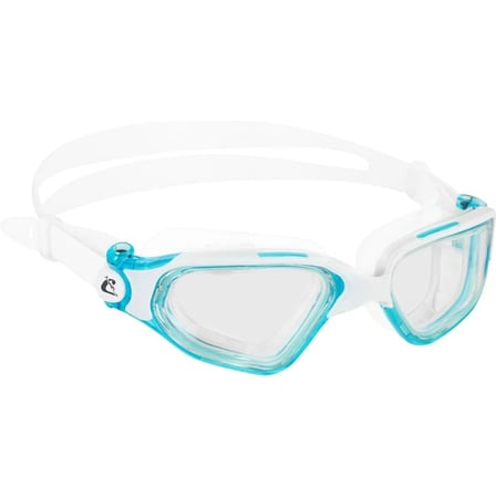 Cressi Clear Eyes Yüzücü Gözlüğü Beyaz Aquamarine Yetişkin Geniş Açılı Buğulanmaz Ayarlanabilir