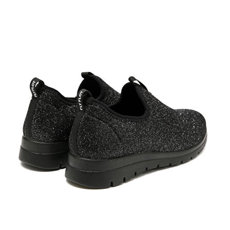FlyFlot  Kadın Sneaker ( Günlük) 27 T12 TQ Fly Flot CLOTH WOMAN Black
