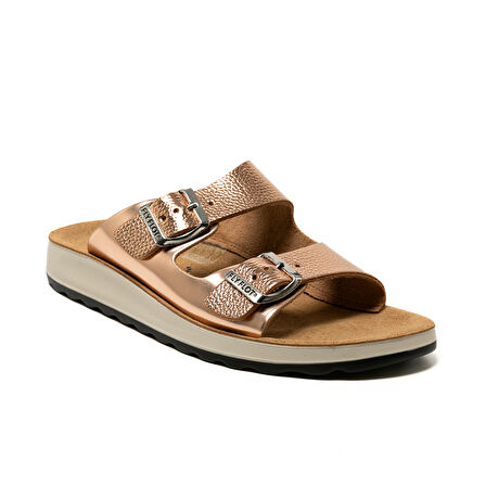 FlyFlot T4 429 FE Kadın Sneaker ( Günlük) 77 G64 ZC Fly Flot Slipper 6488- Dark Gold