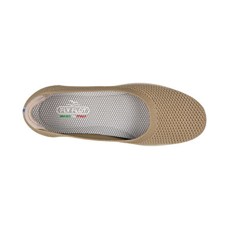 FlyFlot  Kadın Babet 27 B39 KQ Fly Flot Shoe PIUMATECH 6028-Hazel