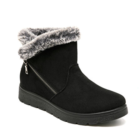 FlyFlot  Kadın Bot 45 U30 UX Fly Flot CLOTH WOMAN Boot Black