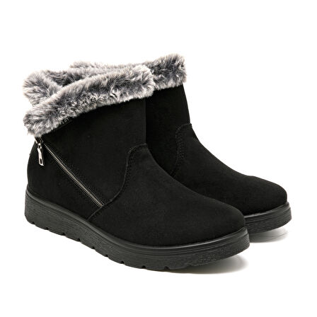 FlyFlot  Kadın Bot 45 U30 UX Fly Flot CLOTH WOMAN Boot Black