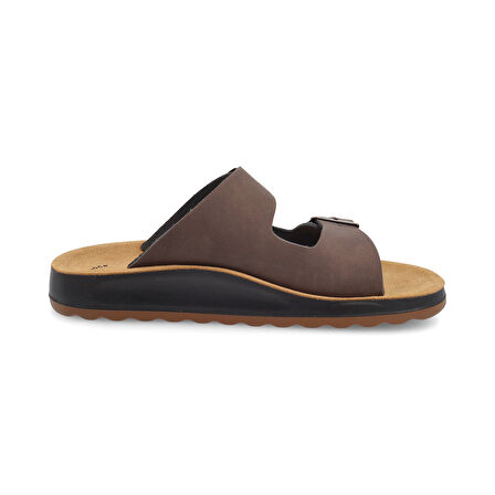 FlyFlot  Erkek Terlik 78 171 4C Fly Flot Slipper CASUAL 2507-Dark Brown