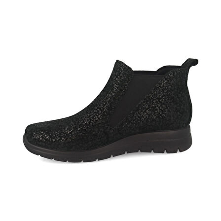 FlyFlot  Kadın Bot 27 R17 AX Fly Flot LEATHER WOMAN ANKLE BOOT 2003-Black