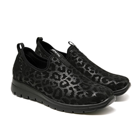 FlyFlot  Kadın Sneaker ( Günlük) 27 T12 AX Fly Flot CLOTH WOMAN Black